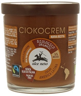 KREM ORZECHOWO-CZEKOLADOWY FAIR TRADE BIO 180 g - ALCE NERO