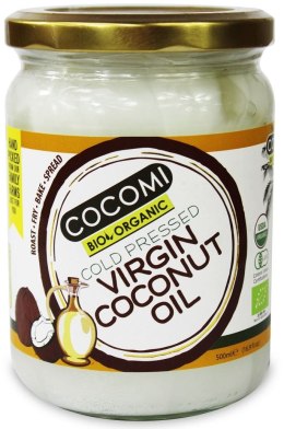 OLEJ KOKOSOWY VIRGIN BIO 500 ml - COCOMI