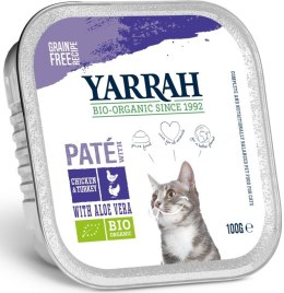 PASZTET KURCZAK INDYK ALOES KOTA BIO 100g YARRAH
