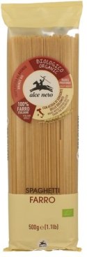 MAKARON (z płaskurki) SPAGHETTI BIO 500 g - ALCE NERO