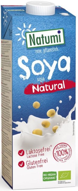 NAPÓJ SOJOWY BEZGLUTENOWY BIO 1 L - NATUMI MLEKO