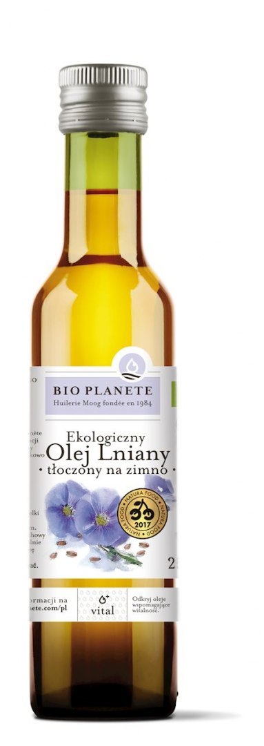 OLEJ LNIANY VIRGIN BIO 250 ml - BIO PLANETE