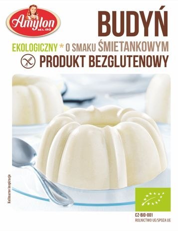 BUDYŃ ŚMIETANKOWY BEZGLUTENOWY BIO 40 g - AMYLON