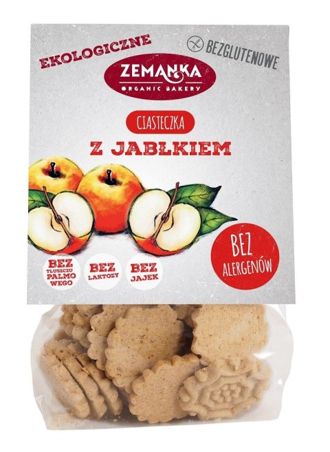 CIASTECZKA Z JABŁKIEM BEZGLUTENOWE BIO 100 g - ZEMANKA