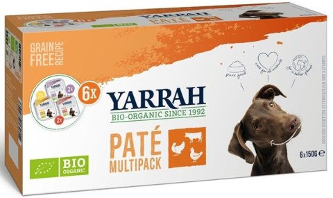 MULTIPACK PASZTET BIO PSA DOROSŁEGO 6x150g YARRAH