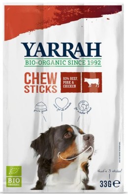 PRZYSMAKI WOŁOWE SPIRULINA BIO DLA PSA 33g YARRAH
