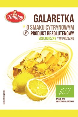 GALARETKA O SMAKU CYTRYNOWYM BEZGLUTENOWA BIO 40g