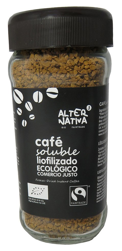 KAWA ROZPUSZCZALNA ARABICA 100% FAIR TRADE BIO 100 g - ALTERNATIVA