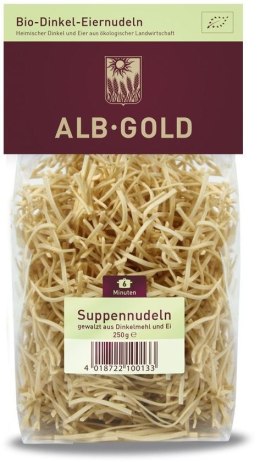 MAKARON ORKISZOWY JAJECZNY NITKA BIO 250 g - ALB GOLD