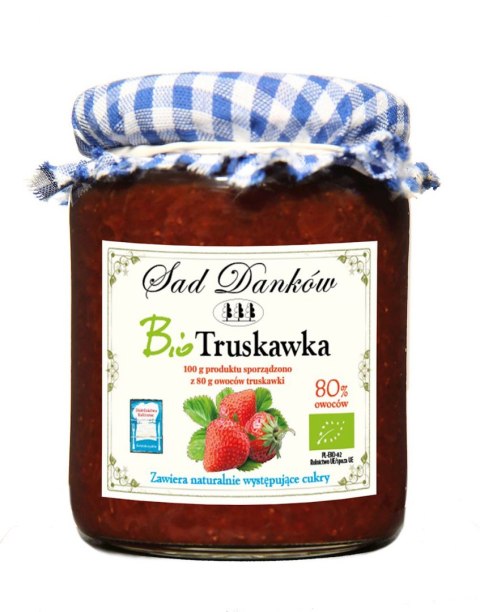 TRUSKAWKA 80% BIO 260 g - SAD DANKÓW