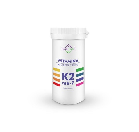WITAMINA K2mk7 100 mcg 60 TABLETEK - SOUL FARM