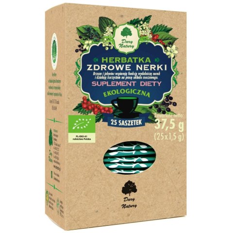 HERBATKA ZDROWE NERKI BIO (25 x 1,5 g) - DARY NATURY