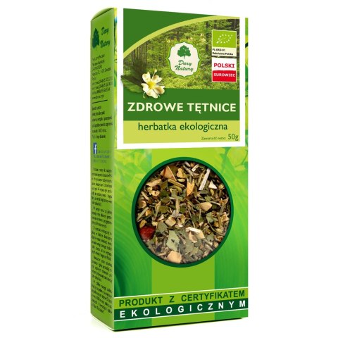 HERBATKA ZDROWE TĘTNICE BIO (25 x 2 g) - DARY NATURY