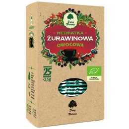 HERBATKA ŻURAWINOWA BIO (25 x 2,5 g) - DARY NATURY