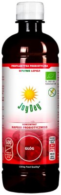 KONCENTRAT NAPOJU PROBIOTYCZNEGO GŁÓG BIO 500 ml - JOY DAY
