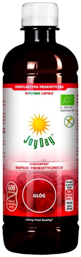 KONCENTRAT NAPOJU PROBIOTYCZNEGO GŁÓG BIO 500 ml - JOY DAY