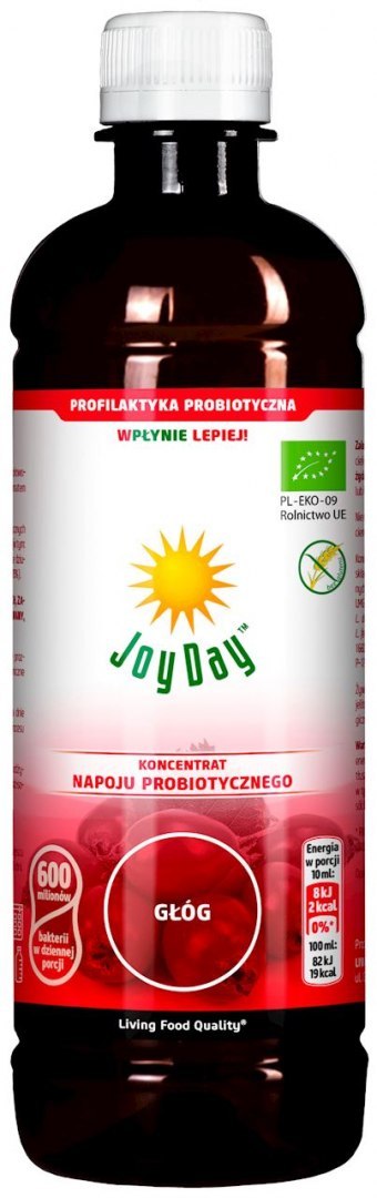 KONCENTRAT NAPOJU PROBIOTYCZNEGO GŁÓG BIO 500 ml - JOY DAY