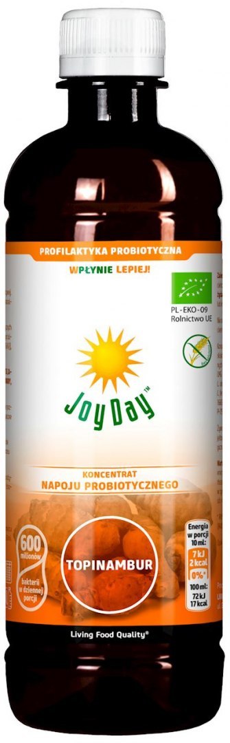 KONCENTRAT NAPOJU PROBIOTYCZNEGO TOPINAMBUR BIO 500 ml - JOY DAY