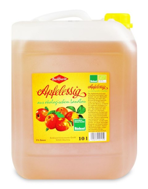OCET JABŁKOWY FILTROWANY BIO 10 L - HORECA