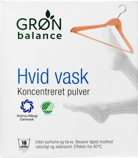 PROSZEK DO PRANIA BIAŁYCH UBRAŃ 785 g - GRON BALANCE