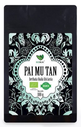 HERBATA BIAŁA PAI MU TAN BIO 100 g - ECOBLIK