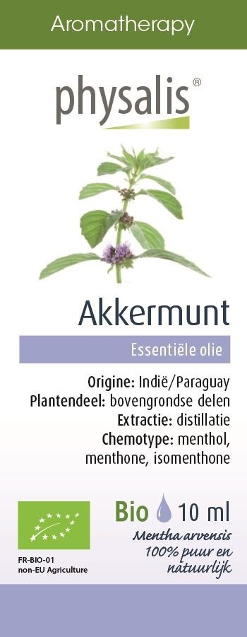 OLEJEK ETERYCZNY MIĘTA POLNA BIO 10 ml - PHYSALIS