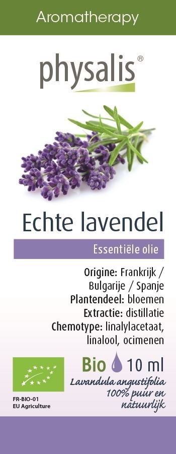 OLEJEK ETERYCZNY LAWENDA BIO 10 ml - PHYSALIS