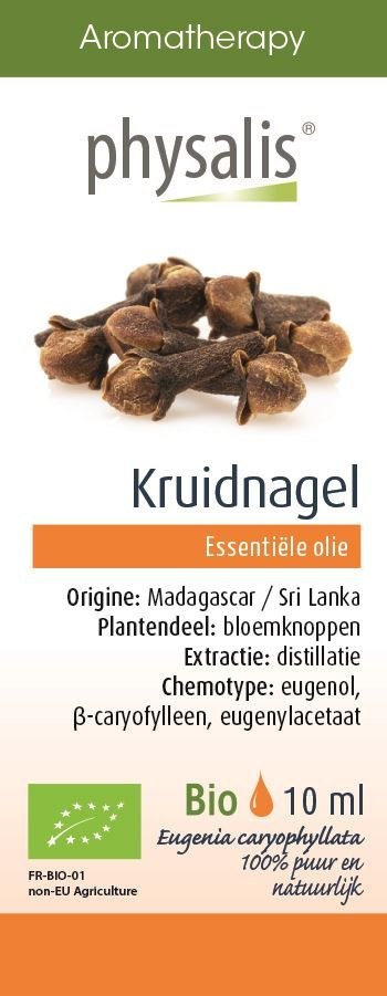 OLEJEK ETERYCZNY GOŹDZIKOWIEC BIO 10 ml - PHYSALIS