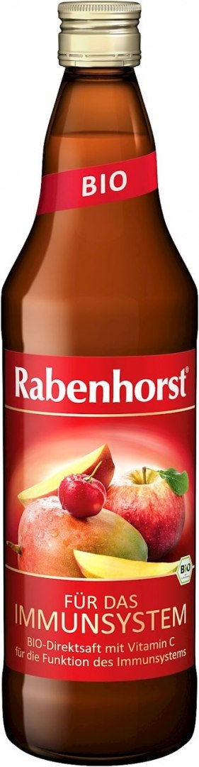 SOK WIELOOWOCOWY ODPORNOŚĆ BIO 750 ml - RABENHORST