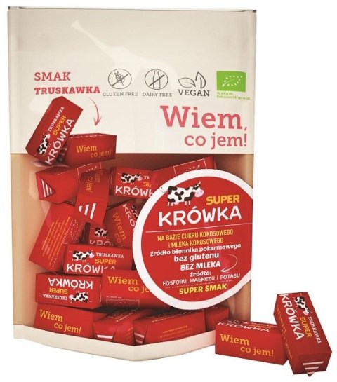 KRÓWKI TRUSKAWKOWE BEZGLUTENOWE BIO 150 g - ME GUSTO (SUPER KRÓWKA)