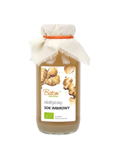 SOK IMBIROWY BIO 330 ml - BATOM