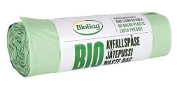 WORKI NA ODPADY BIO I ZMIESZANE 35 L 20 szt (KOMPOSTOWALNE I BIODEGRADOWALNE) - BIOBAG