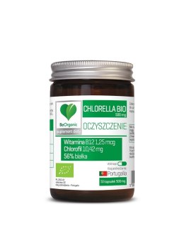 CHLORELLA BIO 500 mg 50 KAPSUŁEK - BE ORGANIC