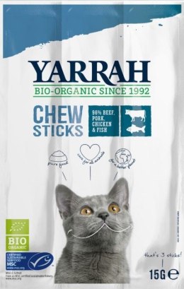 PAŁECZKI DO GRYZIENIA WOŁOW KOTA BIO 3x5g YARRAH
