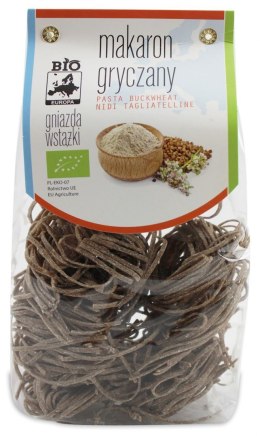 MAKARON (GRYCZANY) GNIAZDA WSTĄŻKI BIO 250 g - BIO EUROPA