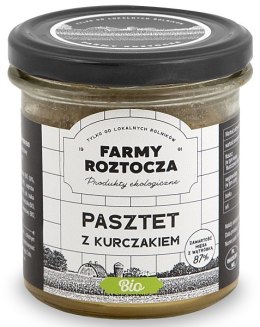 PASZTET DROBIOWO - WIEPRZOWY BIO 180 g - FARMY ROZTOCZA