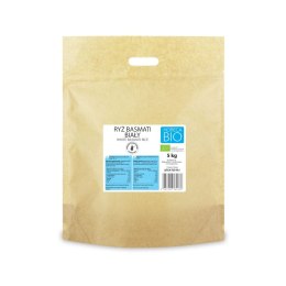 RYŻ BASMATI BIAŁY BEZGLUTENOWY BIO 5 kg - HORECA