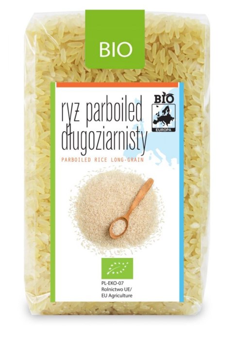 RYŻ PARBOILED DŁUGOZIARNISTY BIO 500 g - BIO EUROPA
