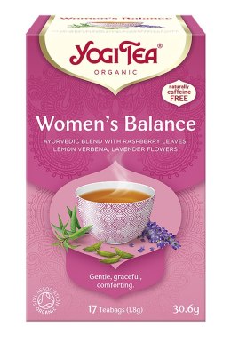 HERBATKA DLA KOBIET - RÓWNOWAGA BIO (17 x 1,8 g) 30,6 g - YOGI TEA