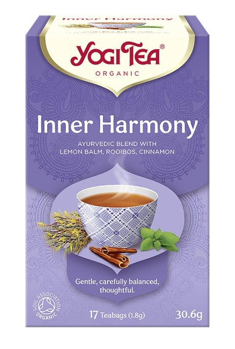 HERBATKA WEWNĘTRZNA HARMONIA BIO (17 x 1,8 g) 30,6 g - YOGI TEA