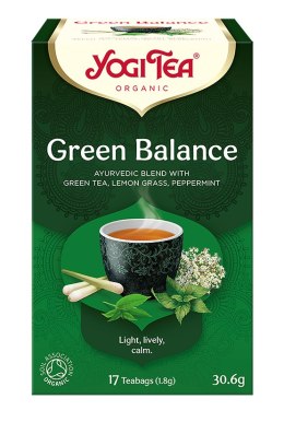 HERBATKA ZIELONA RÓWNOWAGA BIO (17 x 1,8 g) 30,6 g - YOGI TEA