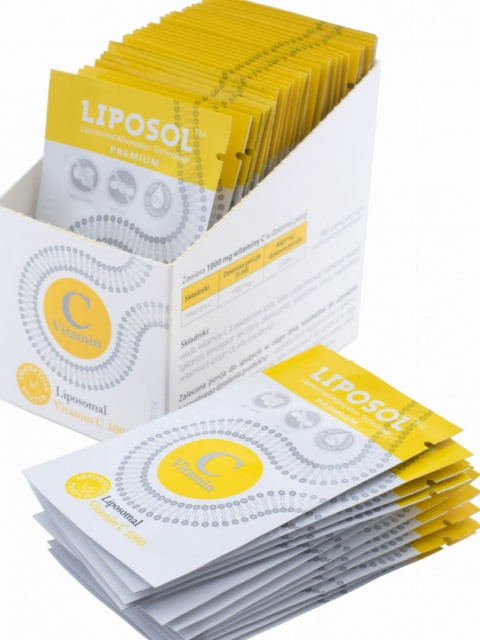 Liposomalna witamina C 1000 mg 40 saszetek Aliness