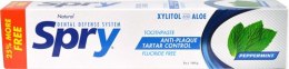 Pasta do zębów Spry bez fluoru 141g, M.Pieprzowa