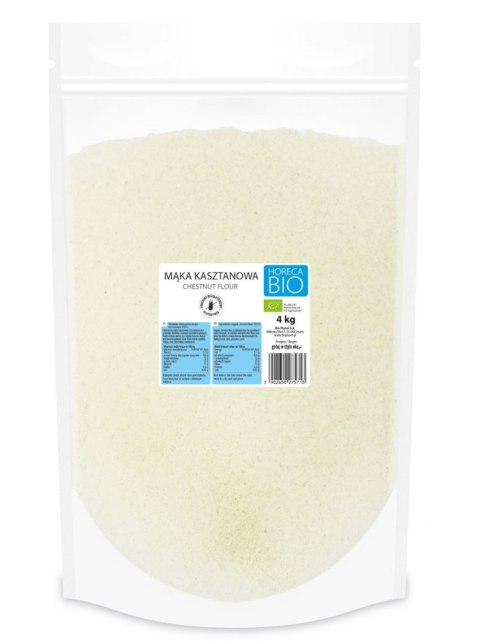 MĄKA KASZTANOWA BEZGLUTENOWA BIO 4 kg - HORECA