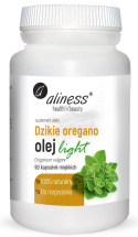 Dzikie Oregano olej light 90 kapsułek do rozgryzania - Aliness