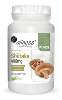 Shiitake ekstrakt 40/20, 400mg x 90 Vege caps. Aliness