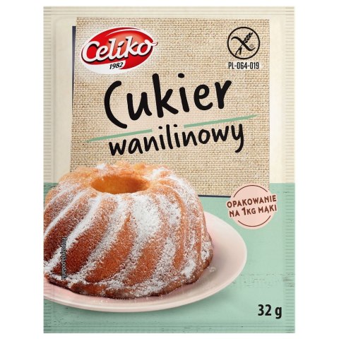 CUKIER WANILIOWY B/G 32 g - CELIKO
