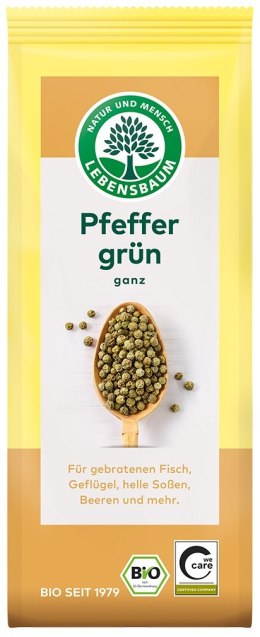 PIEPRZ ZIELONY ZIARNISTY BIO 35 g - LEBENSBAUM