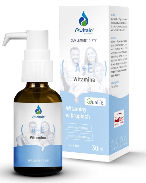 Witamina A+E x 30 ml Quali E Aliness