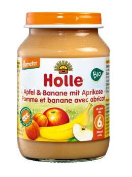 DESEREK JABŁKO - BANAN - MORELA BEZGLUTENOWY PO 6 MIESIĄCU DEMETER BIO 190 g (SŁOIK) - HOLLE
